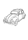 Model of the Volkswagen Beetle