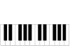 Keys of a piano.