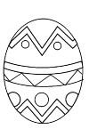 a decorated easter egg