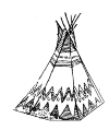 Tipi, a typical tent india