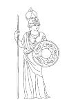 Minerva, goddess of the intellect