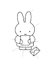 Miffy read a letter