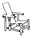 Rietveld chair