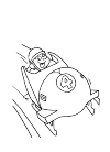 fast in the downhill bobsled