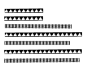 tactile difference between 2 types of lines