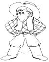  standing cowboy 