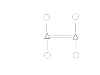 This is ethylene. Characterization doubled binding is shown with two lines between the carbon atoms.